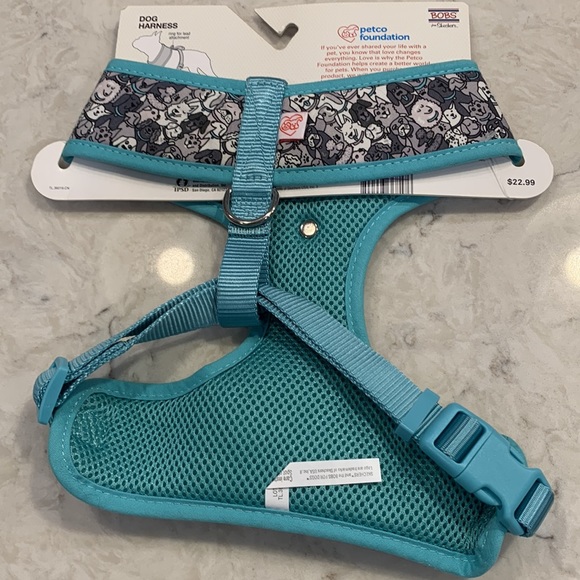 NWT Set Bobs Skechers Woof Party Harness Bandana Collar *BENEFITS ANIMALS* - Picture 8 of 11